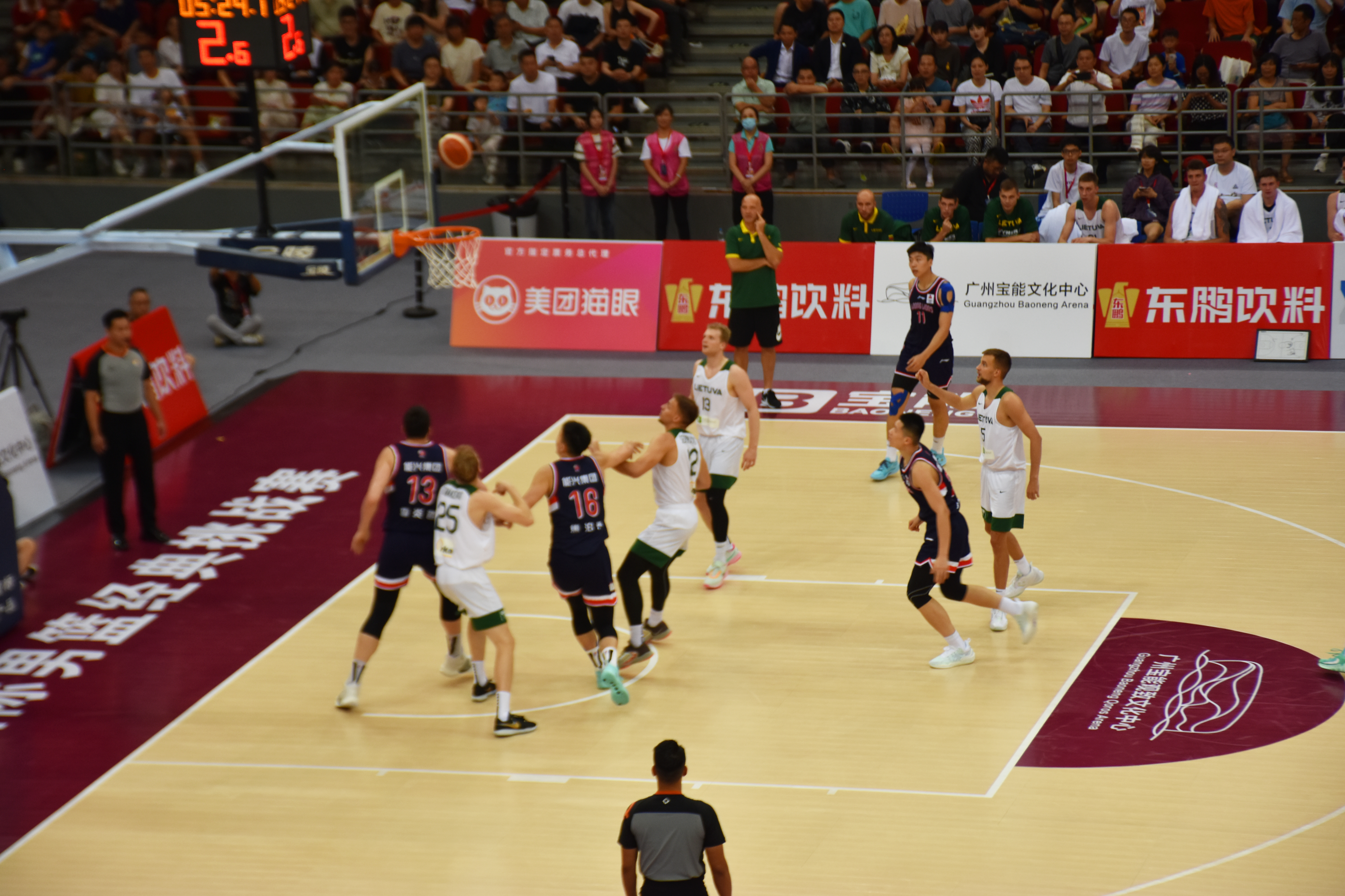 廣州寶能觀致文化中心 2023國(guó)際男籃經(jīng)典挑戰(zhàn)賽